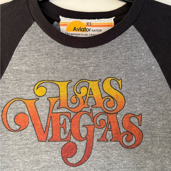 Aviator Nation Las Vegas Baseball Tee - Picture 3 of 3